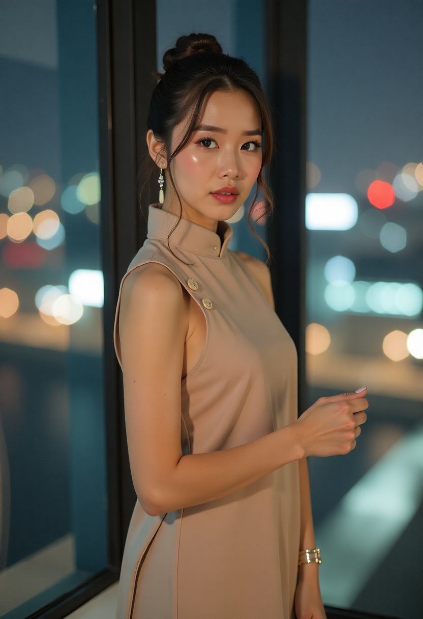 她从雨夜来海报